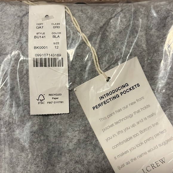 J.Crew Kate straight-leg pant in faux leather - Picture 7 of 9